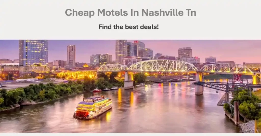 Cheap Motels In Nashville Tn